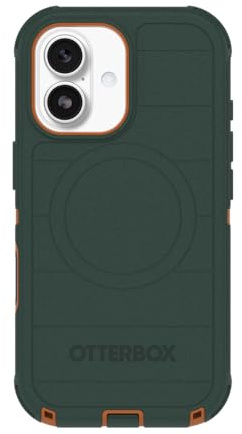 OtterBox Schutzhülle für iPhone 17 Defender Pro Serie – Grüne Intrigue – robuste, robuste und langlebige iPhone-Hülle, zum Aufstecken auf MagSafe