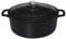 Chasseur 4732 ronde-32 cm Cocotte ronde 8.8 liters, Mat (intérieur Noir)