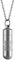 JewelryWe Couple Pendant Om Mani Padme Hum Perfume Bottle Necklace Empty Openable