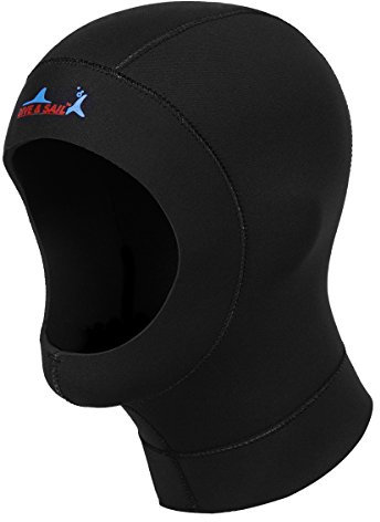 Cappuccio da 3 mm in neoprene caldo per muta subacquea, per immersioni subacquee, snorkeling, surf, nuoto invernale, pesca subacquea
