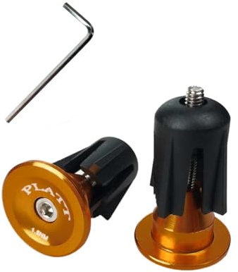 PLATT Fahrrad Lenkerstopfen Aluminium Lenker Endkappen Bar End Plugs für Fahrrad,MTB, Rennrad