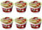 Nongsim Chapagetti Bumbuck Korea Noddle Ramen Small Cup Black Soybean Sauce Easy Cooking (2.4oz x 6pack)