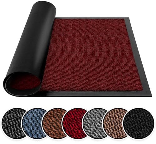 BLADO Barrier Mat Non Slip Door Mat Rubber Mats Floor Mats Kitchen Rugs Washable Light Weight Rubber Multi Colour and Sizes Heavy Duty
