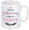 Herzbotschaft Tasse mit Motiv - Schwestern Werden zur Tante befördert