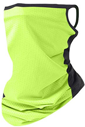 Rosennie Herren Damen Multifunktionstuch Schlauchtuch Motorrad Ski Mundschutz Halstuch Schlauchschal Radfahren Mund-Tuch Halsschlauch mit Ohrhaken Sonnenschutz- Face Shield