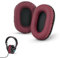 Brainwavz Perforierte Ersatz-Ohrpolster für Sony MDR 7506, V6 und CD900ST mit Memory-Schaum-Ohrpolster, geeignet für andere On-Ear-Kopfhörer, Rot