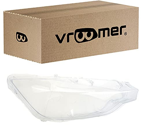 VROOMER Scheinwerfergläser für F30 F31 2011-2015 Lichtscheibe Scheinwerfer Abdeckung Frontscheinwerfer Streuscheibe Beifahrerseite (Rechts)