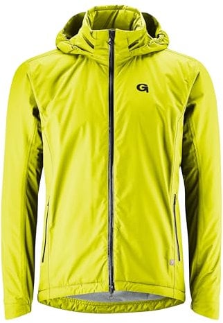 Gonso Save Jacket Therm M, Herren Fahrradjacke, Wasserdichte Regenjacke, Wasserdicht bis 10.000 mm & winddicht, G-Tex, Warme Primaloft Silver Insulation, Weite Passform, PFC-frei