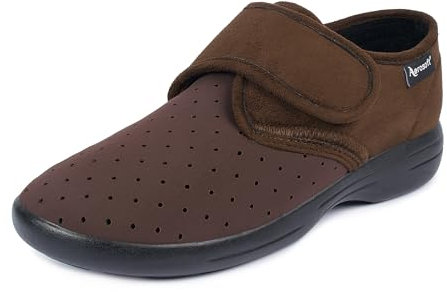 Aerosoft Stretch 10 Chaussure Basse, Femmes, Hommes, Semelle Interchangeable (Marron, 41 EU)