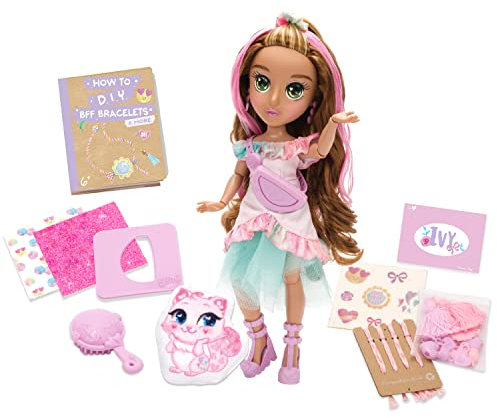 Jada B-Kind 255713002 Efeu-Puppe, umweltfreundlich, modisch, mit Bastelspiel