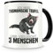 Samunshi® Tasmanische Teufel Tasse mit Spruch Ich mag Tasmanische Teufel Geschenk für Tasmanische Teufel Fans Kaffeetasse Lustige Tassen zum Geburts