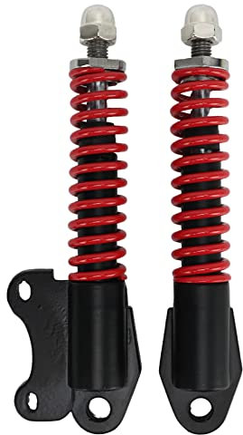 Fockety Ammortizzatore della Sospensione Posteriore del Monopattino Elettrico, Ammortizzatore Posteriore assistito a Molla per Il Monopattino di E di 8/10 di Pollice