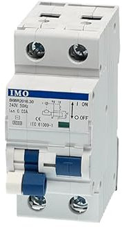 disjoncteur différentiel 6KA, 30mA, 1P+ N, 20 Amp Type A B6CR1N20-30-A