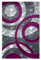 Fit Even Area Rugs - Large Fluffy Rug Carpet Washable Non-Slip Soft Modern Indoor Shaggy Floor Rug for Living Room, Bedroom, Hallway, Lounge – (Purple, 120cm x 170cm)