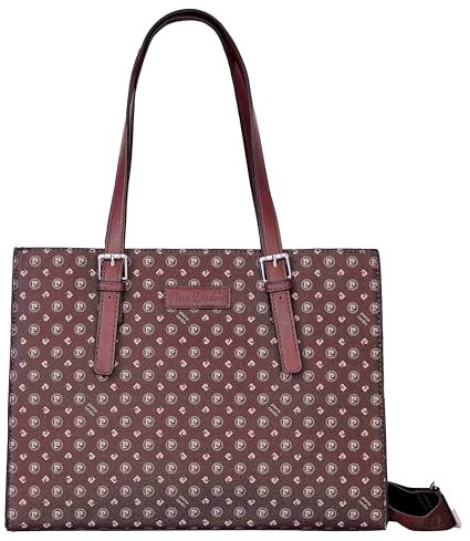 Pierre Cardin Damentasche, aus Kunstleder, Shopper, von Hand, auf der Schulter, Multifunktion, aus Leder, groß, Damentasche, aus Kunstleder, Shopper, von Hand, von Hand, Multifunktion