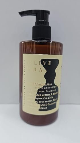Olive Era Hand and body lotion ATHINA - Amberwood & salt 300ml