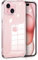 DEREAFF Case for iPhone 15 (6.1-Inch), Clear 15 Case Hard PC Back & Soft TPU Shockproof Anti-Scratch Phone Bumper Cover for iPhone 15, Clear