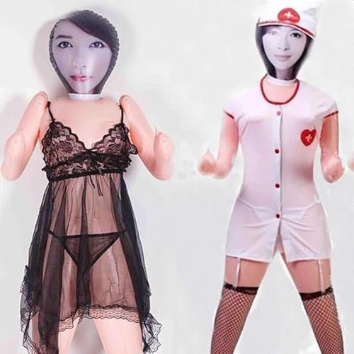 Bambola Gonfiabile Donna, Bambola Gonfiabile per Addio al Celibato, Sexy Gadget, Bambola Scherzo per Adulti e Compleanno 155 cm