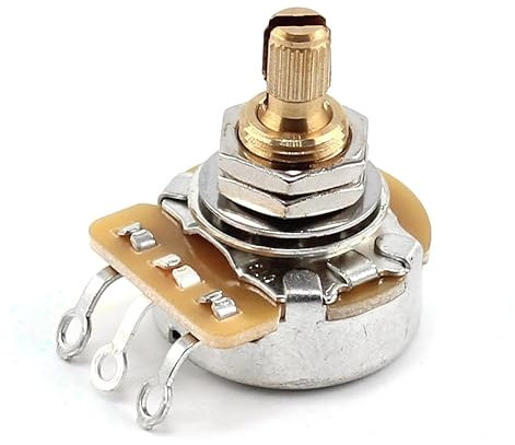 1x TAOT Custom CTS 500K Pot 3/8” Short Split Shaft Audio Taper 10% Tolerance