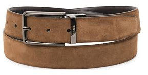 Lottusse Men's Revers Belt, Mokka, 95