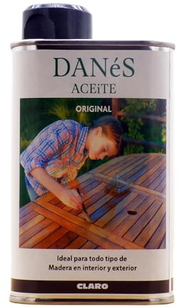 Danish Oil Dänisches Öl, 250 ml, für alle Holzarten innen und außen, farblos