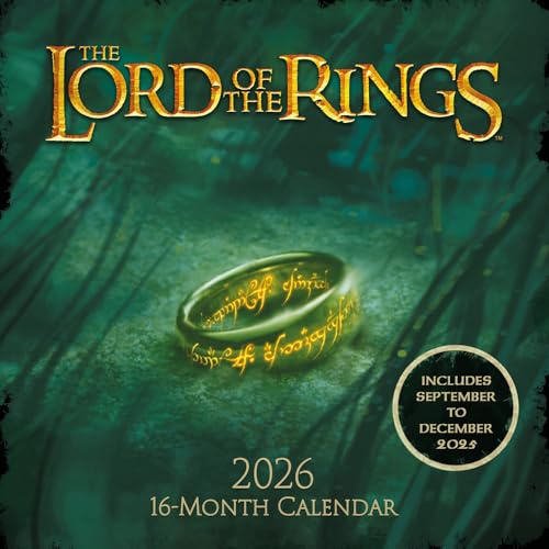 Kalender 2026 Lord of the Rings - Wandkalender 30x30 cm