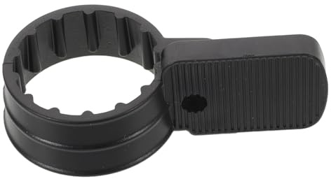 Abaodam Thumb Throttle Handlebar Adapter for Ebikes and Scooters, Black | Plastic Alloy Build, Quick Install Tool Included, Thumb Throttle Motorcycle Style for DIY Commutes