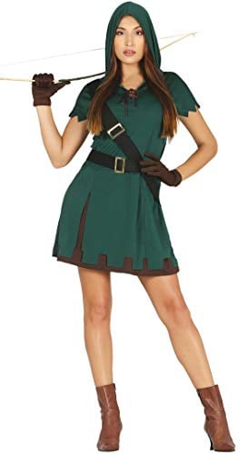 FIESTAS GUIRCA Bogenschützin Hood Kostüm für Damen