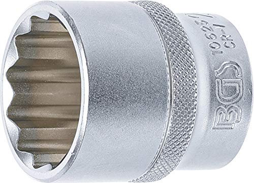 BGS 10625 | Llave de vaso 12 caras | entrada 12,5 mm (1/2) | 28 mm
