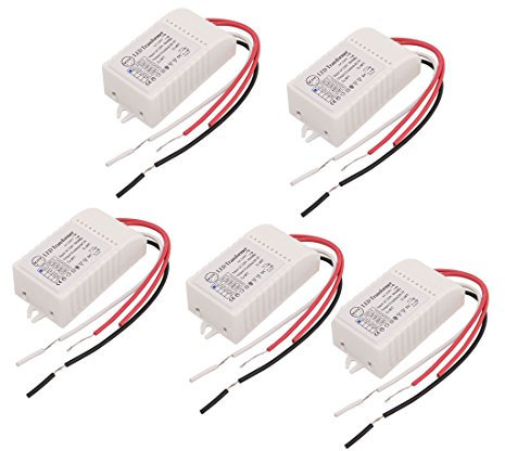 Aexit 5Pcs AC 220V à CC 3V Transformateur de électronique LED Driver pour 2-22LEDs SD593497B583705Z