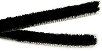 empasa selbstklebende Bürstendichtung Dichtungsbürste für Fliegengitter schwarz Meterware