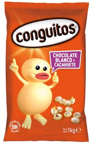 LACASA Conguitos chocolate blanco 1kg - Jujuca