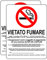 Haobase 2 Pezzi Cartello Vietato Fumare Etichetta - Vinile Autoadesivo (20 cm x 15 cm)