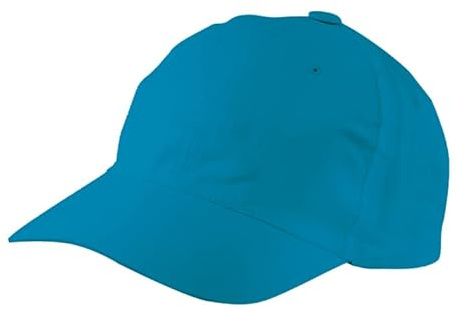 EXNER Base-Cap, Cappy, Golf-Cap, 6-Panel, für Gastronomie, Sport, Golf, Reiten, Freizeit, Arbeit, Baumwoll-Mischgewebe, Farbe türkis