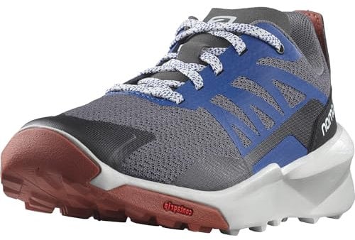 Salomon Unisex Kinder Patrol Trailrunning-Schuhe, Magnet Lunar Rock Burnt Henna, 36 EU