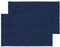 Mosobam 1000 g/m² Hotel Luxus Bambus Viskose-Baumwolle, XL Badematten 28 x 44, Marineblau, 2 Stück, übergroße Badteppiche