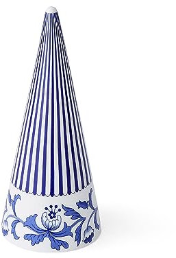 Spode Blauer Italienischer Weihnachtsformschnitt, 22,9 cm, einzeln