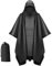 OHHXGK Wasserdicht Regenponcho Damen/Herren Leicht Wiederverwendbar Regencape 3 in 1 Multifunktional Regenmantel Regenschutz Regen Poncho für Fahrrad, Jagd, Trekking, Camping, Angeln