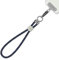 RhinoShield Geflochtenes Lanyard fürs Handgelenk| Hergestellt aus recycelten Materialien, verstellbare Länge, strapazierfähige Handschlaufe, Trendfarben (Lanyard Adapter enthalten) - Mitternachtsblau