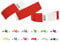 10 000 Eintrittsbänder aus Tyvek - Party Einlassbänder, Securebänder, Festival Armbänder, Kontrollbänder für dein Event (Neon Red, 10 000 Pack)