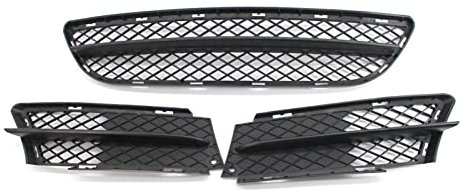 Frontstoßstange unten Kühlergrill Nebelscheinwerfer Blenden Kit für E90 2006–2008 Pre-LCI Auto-Styling-Zubehör