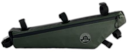 Half Frame Bag Fahrradrahmentasche, wasserdicht, ultraleicht, Schwarz / Khaki