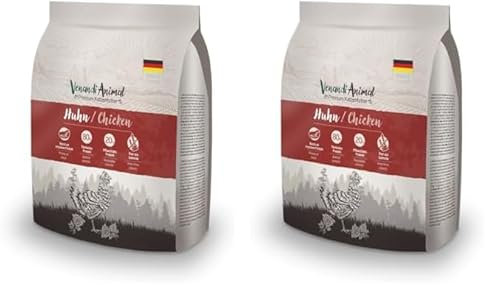 Venandi Animal – Premium Katzenfutter – Huhn, mit viel frischem Geflügel, Trockenfutter, getreidefrei 2er Pack (1 x 300g)