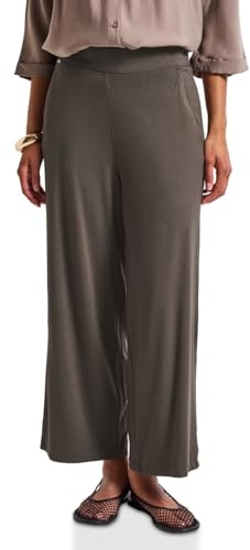 Street One Damen Wide Leg Jersey-Hose A379432