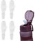 Replacement Mouthpieces for Bjpkpk Insulated Water Bottles,4PCS Silicone Water Bottle Bite Valve Replacement Leak-Proof Bjpkpk Insulated Bottle Mouthpiece,Compatible with 18 Oz & 25 Oz Bottles