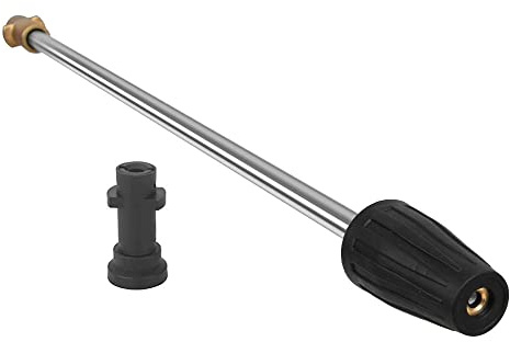 Trade-Shop Boquilla rotativa/fresa turbo/boquilla turbo/lanza giratoria de 50 cm de largo, compatible con Kärcher K2, K3, K4, K5, K6, K7 limpiador de alta presión con conector de bayoneta