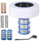 Purificateur d'eau solaire ioniseur de piscine ioniseur cuivre argent sans chlore kit d'entretien piscine avec accessoires pour piscine et spas