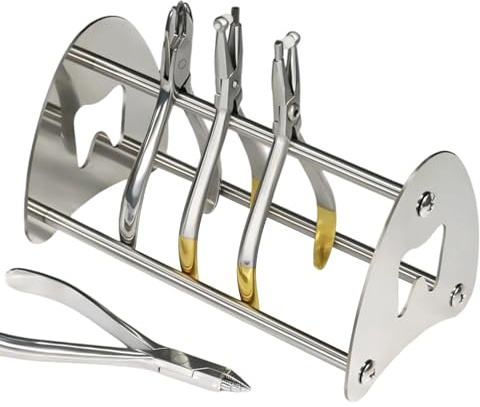 Supporto Per Pinze Ortodontiche Supporto Per Archiviazione Strumenti | Porta In Acciaio Inossidabile Per La Conservazione Di Pinze E Strumenti In Cliniche Ortodontiche E Sale Di Procedura