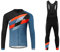 UGLY FROG MTB Winter Radtrikot Fahrradbekleidung Set Langarm Winddicht Herren Thermische Fleece mit 20D Polster Hosen