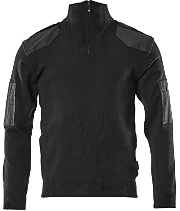 Mascot 17205-939-09-M Strickpullover Mit Verstärkungen Größe in Schwarz, M